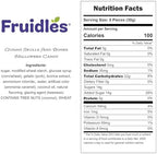 Fruidles Gummy Skulls And Bones Halloween Candy, Trick-Or-Treat Creepy Party Bag Fillers, Non-GMO (Half-Pound)
