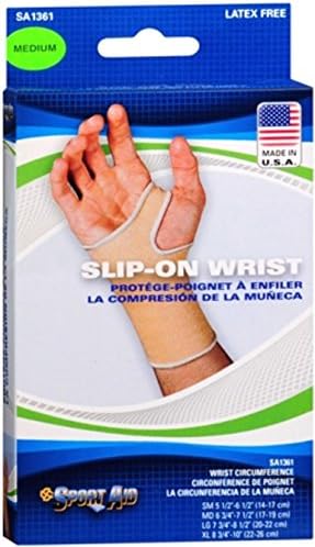 Sport Aid Slip-On Wrist Support MD 1 Each (Pack of 2)