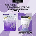Cirepil - Cachemire - 800g / 28.22 oz Hard Wax Beads Bag - Ultra-Comfort Rosin-Free Wax for Sensitive Skin - Creamy, Stripless Hair Removal for Face & Intimate Areas - Low Temp Refill Bag Refill Bag