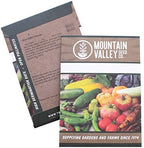 Blue Hubbard Winter Squash Garden Seeds - 4 g Packet ~24 Seeds - Non-GMO, Heirloom - Vegetable Gardening Seed