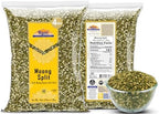 Rani Moong Split (Split Mung Beans with Skin) Lentils Indian 64oz (4lbs) 1.81kg Bulk ~ All Natural | Gluten Friendly | Non-GMO | Kosher | Vegan | Indian Origin