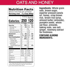 Bear Naked Granola Cereal, Whole Grain Granola, Breakfast Snacks, Oats and Honey, 11oz Bag (1 Bag)