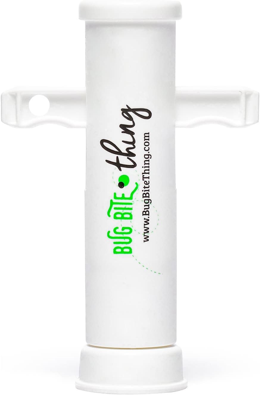 Bug Bite Thing Suction Tool - Bug Bites and Bee/Wasp Stings, Natural Insect Bite Relief, Chemical Free, White