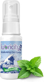 Moisturizer Oral Spray - Advanced Formula - Hyaluronic Acid and Xylitol, Saliva Substitute Oral Spray, The Most Satisfactory Solution in Dry Mouth Products (0.5 Fl. Oz., Mint)
