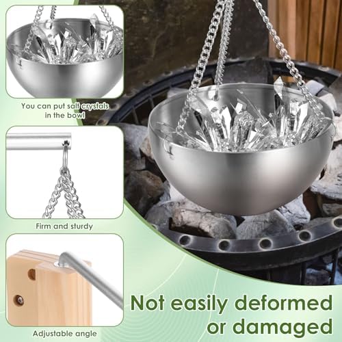 Sauna Essential Oil Holder Stainless Steel Sauna Oil Cup, Sauna Aromatherapy Bowl, Fragrance Diffuser Bowl Sauna Accessories for Auna Rooms, Spa Centers, Beauty Salons