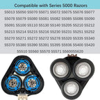SH50 Whole Head Replacement Head Compatible with Philips Series 5000 Electric Shaver Complete Head for Razor Series S5000 Model ATXX, PTXX, S5xxx, PT8xx, PT7xx, AT8xx, AT7xx