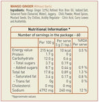 Priya Mango Ginger Pickle (Pickled Minced Mango Ginger in Oil) WITHOUT GARLIC - 300g., 10.6oz