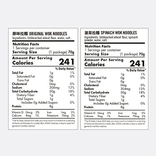 BOILING POINT Wok Noodle Package, Healthy Asian Ramen, No Preservatives, Non-Fried Instant Noodles, Stir Fry, Set Includes Spinach BP Wok Noodles, 2.1 oz.(Pack of 5)