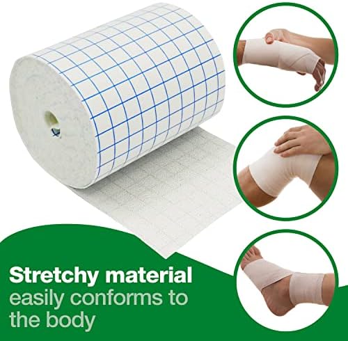 Safety First Aid Group Group HypaCover Adhesive Dressing Retention Sheet (10cm x 10m)