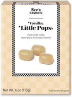 See's Candies 4 oz Little Pops (Vanilla)