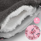 PHOGARY Reusable Menstrual Pads for Heavy Flow with Wet Bag, Sanitary Pads Set with Wings for Women, Washable Overnight Cloth Panty Liners (7 in 1, Style I)