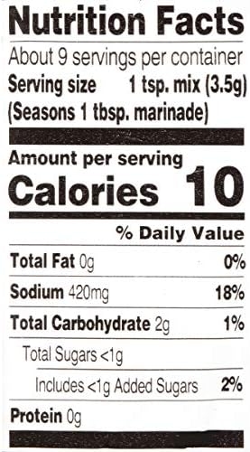 McCormick Grill Mates Mesquite Marinade, 1.06 Ounce (Pack of 2)