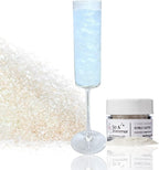 Sip and Shimmer Edible Glitter for Drinks – Drink Glitter for Cocktails, Wine, Champagne, Beverages – Food-Grade Cocktail Glitter Made in USA – Kosher, Nut-Free, Gluten-Free – Clear Drink Glitter