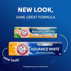 ARM & HAMMER Advance White Baking Soda & Peroxide Toothpaste, Extreme Whitening 4.3 oz (Pack of 2)