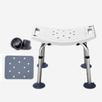 Shower Chairs for Elderly with Arms and Back, Bathroom with Shower Stool for Adults, Disabled Shower Aids, Shower Seats Non-Slip Safety Shower Modern Comfortable Wide Lightweight,W