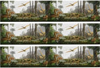 Dinosaurs Jurassic Edible Image Edible cake border 3 Strips 2.5x10.5 inchs in size