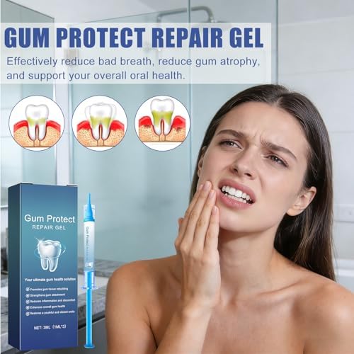 Gum Protect Dental Repair Gel,Oral Care Therapy Formula,Professional Gums Health Solution,Gum Instant Treatment Gel(2 Packs)