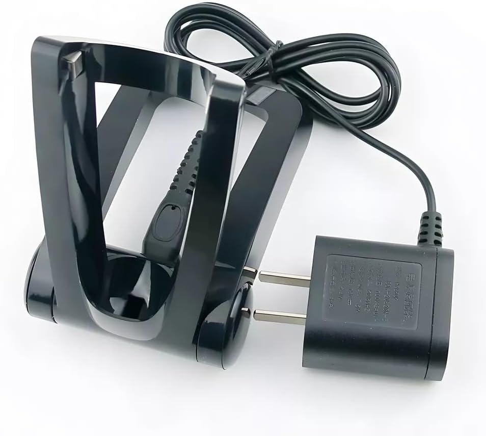 Folding Charging Stand + Power Cord for Norelco RQ1200 1250X 1250CC 1255X SensoTouch Shavers