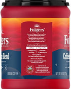 Folgers Coffeehouse Blend Ground Coffee, Medium-Dark Roast, 9.6 Ounces