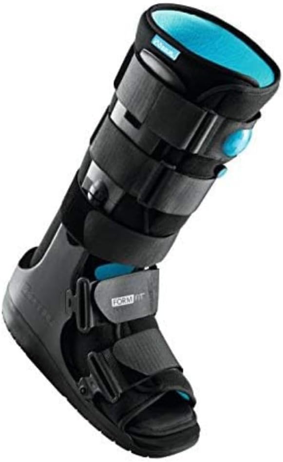 Ossur Formfit Walker Boot with Air - Medical Grade Walking Boot for Broken Foot, Sprained Ankle & Stable Fractures | Breathable Walker Boot for Strains, Sprains & Immobilization (High Top/Large)