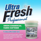 Ultra Fresh Professional 5 Gallon Fabric Softener for Commercial Washing Machines, Liquid Fragrance Booster for Up to 640 Laundry Loads, Fresh Scent
