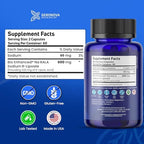 Geronova Research Bio-Enhanced R-Lipoic Acid, 600 mg Dose - 2 Month Supply - Stabilized R Alpha Lipoic Acid with Enhanced Absorption - R Lipoic Acid Supplement - 120 Capsules