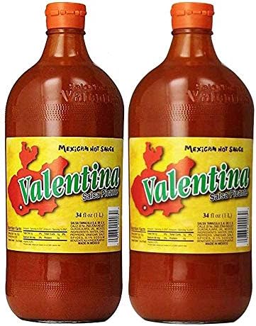 Valentina Mexican Hot Sauce Salsa Picante BUNDLE 2 Bottles 34oz each