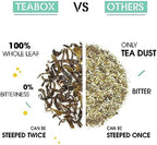 Teabox Premium Darjeeling Green Tea With Dandelion Roots | 100% Whole Leaf & 0% Bitterness | Green Tea From The Himalayas | 25 Tea Bags (Low Caffeine)