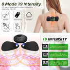 Intelligent Wireless TENS & EMS Unit Rechargeable Electric Deep Tissue Powered Muscle Stimulator Massager Machine Pain Relief Therapy for Back Shoulder Leg Neck Arms