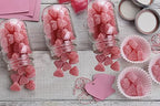 Fruidles Valentine's Coated Cinnamon Jelly Hearts, Delicious Gummy Candy, Fun and Festive Holiday Gummi Snacking (Half-Pound)