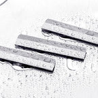Straight Razor Blades, 50 Pcs Stainless Steel Brow Razor Single Edge Disposable Safety Razors Blades Eyebrow Trimmer Facial Hair Removers Shaving Tools for Men and Women