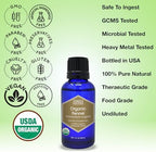 Organic, Fennel Essential Oil, Food Grade – 100% Pure, Fennel Oil, by Zongle Therapeutics, 1 OZ