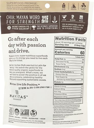 Organic Chia Powder 8 Ounces