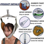 Neck Support Protection Neck Cervical Traction Device, Adjustable Home Physical Therap, Neck Traction Stretcher, for Neck Shoulder Pain Brace Relief Head Over Door Frame 22.8.10, jj-99