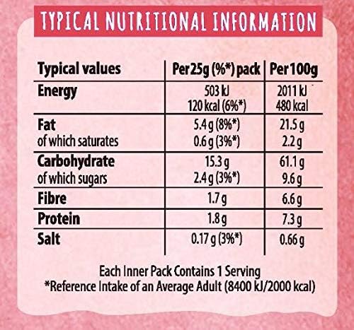Walkers Sunbites Sweet Chilli Snacks 6 x 25g