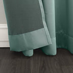 Sun Zero Becca Energy Efficient Grommet Curtain Panel, 40" x 63", Mineral
