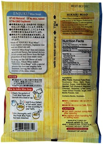 Hikari Miso Instant Miso Soup, Tofu, 5.3 Ounce