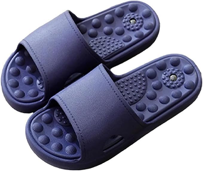 Far Infrared Ionic Massage Slippers, Circulation Slippers Sandals, Foot Massage Slippers, Reflexology Sandals for Women Men