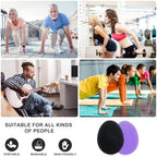 Stress Balls for Adults, Hand Exersicers for Strength, Squeeze Balls for Hand Therapy, Hand Exersice Balls for Hand, Finger and Wrist Training with Carrying Bag