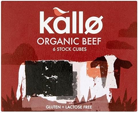 Kallo Organic Beef Stock Cubes (6x11g)