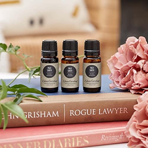 Edens Garden Palo Santo Essential Oil- 100% Pure Premium Grade, Undiluted, Natural, Therapeutic, Aromatherapy, The Best for Diffuser, Skin, Face, Candle 10 ml (.33 fl oz)
