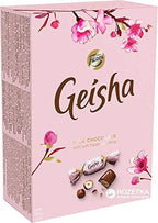 Fazer Geisha Milk with soft hazelnut filling Chocolate 4 Boxes of 150g
