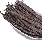 10 Madagascar Vanilla Beans Grade A Whole Vanilla Pods for Vanilla Extract and Baking