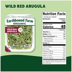 EARTHBOUND FARM Organic Wild Red Arugula, 4 OZ