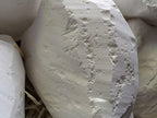 Uclays RED edible Chalk chunks (lump) natural for eating (food), 1 lb (450 g)