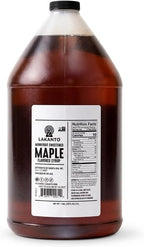 Lakanto Sugar Free Maple Flavored Syrup Sweetener with Monk Fruit and Erythritol, 128 fl oz