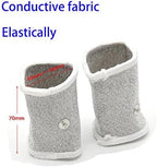E-stim Adjustable Fabric Silver Thread Conductive Loop Accessories for Tens Stim Finger Massager Accessories