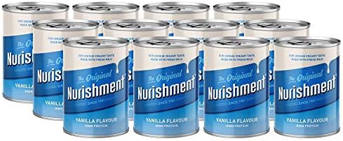 Nurishment The Original Vanilla Flavour 400g (Pack of 12)