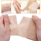 Self Adhesive Bandage Multi Size, Cohesive Medical Tape, Breathable Waterproof Elastic Athletic Non-Woven Bandage, 8 Rolls Sports Wrap Tape for Wrist and Ankle