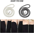 Syhood Zipper Helper Pull for Long Dress Back Zipper Puller Helper Zipping up Down Dress and Boot Yourself Beaded Clothing Assistant Aid Tool with Easy Zip Aid Puller by Yourself